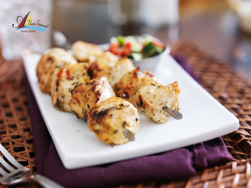Halal delicacies are served in many different restaurants  Halal delicacies are served in many different restaurants