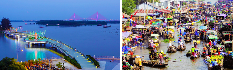 Tour Du Lịch Cần Thơ - Chợ Nổi - Cồn Sơn 1 Ngày 1 tourdulichmientay1ngay