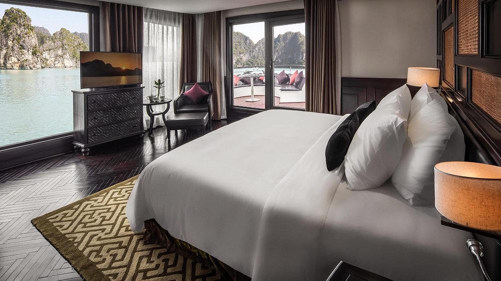 Halong Ambassador Cruise 5 Stars 2 Days 1 Night 5 ambassador suite