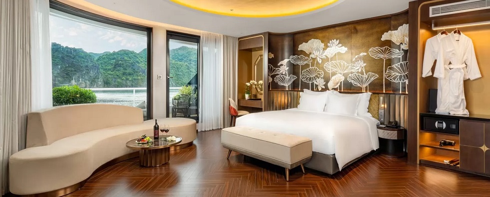 Halong Sea Stars Cruise 2 Days 1 Night 5 captainsuite