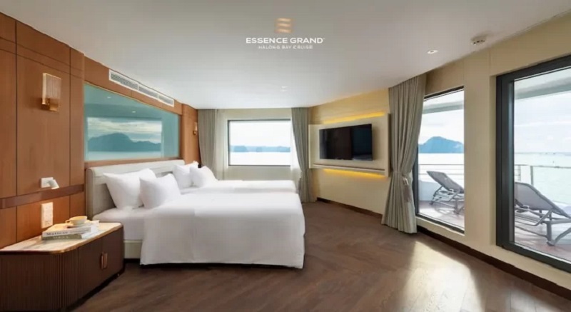 Essence Grand Cruise Halong 6 Stars 2 Days 1 Night 6 essencesuitebalcony 80m2