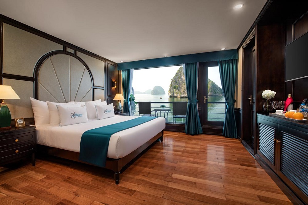 Tour Du Thuyền 5 Sao Hà Nội -Hạ Long - Lan Hạ 2 Ngày 1 Đêm 7 juniorsuite seniorsuite1