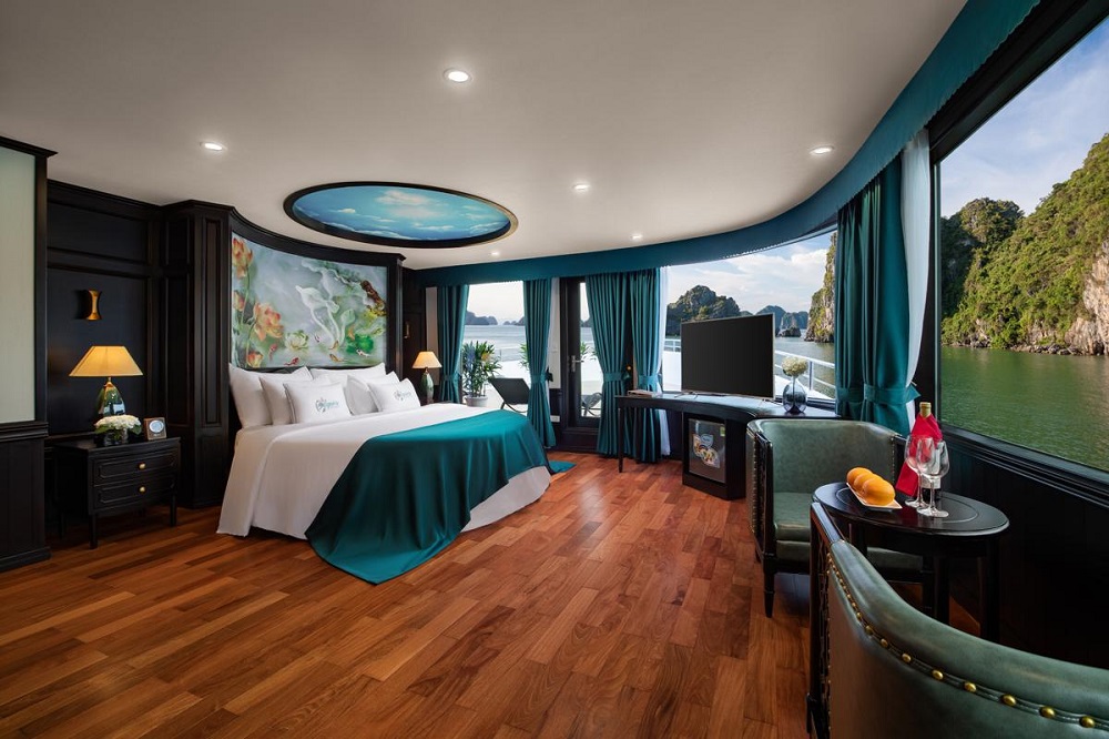 Tour Du Thuyền 5 Sao Hà Nội -Hạ Long - Lan Hạ 2 Ngày 1 Đêm 10 presidentsuite1