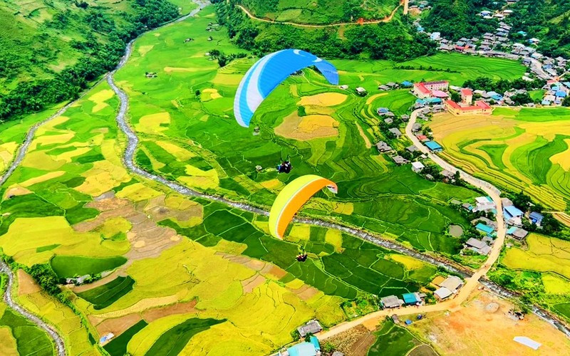 Dù lượn mùa vàng Mù Cang Chải 9 duluonmuavangmucangchai4