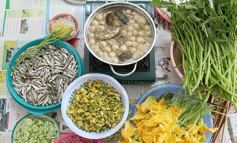 Lẩu mắm cá linh hương vị Miền Tây 7 laumamcalinhhuongimientay1