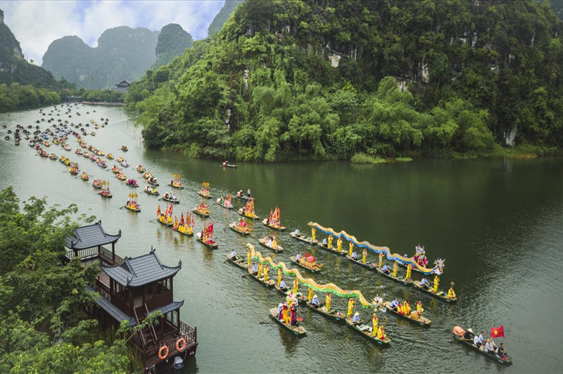 Những lễ hội du xuân ở Ninh Bình 24