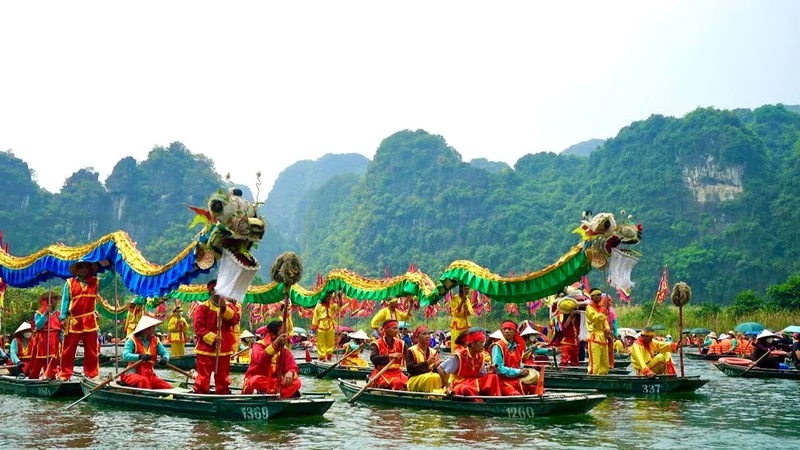 Những lễ hội du xuân ở Ninh Bình 12