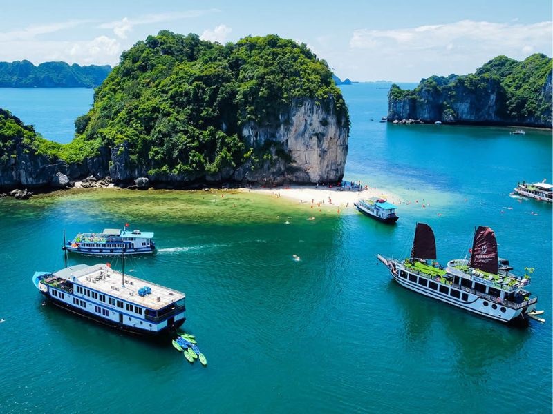 5-star cruise on Bai Tu Long Bay 14 5 starcruiseonbaitulongbay3