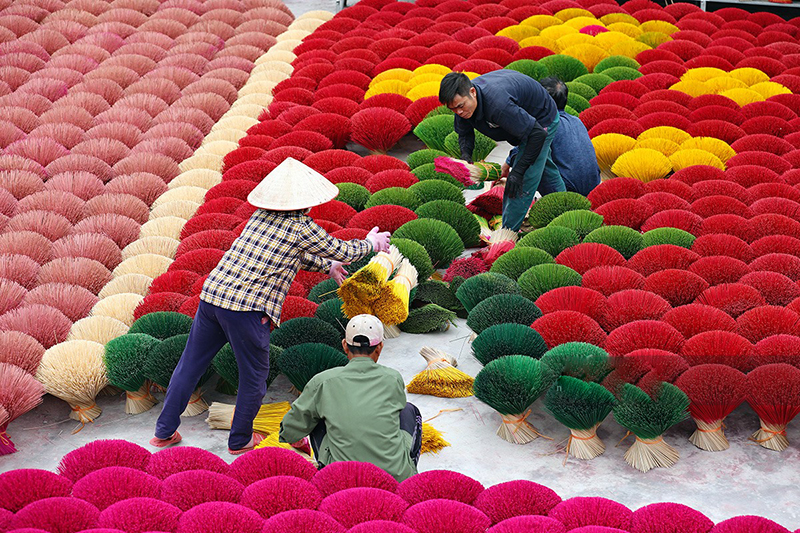 Where is Quang Phu Cau Incense Village 14 whereisquangphucauincensevillage5