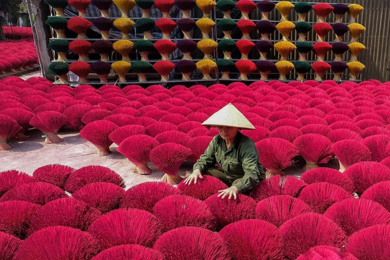 Where is Quang Phu Cau Incense Village 15 whereisquangphucauincensevillage6