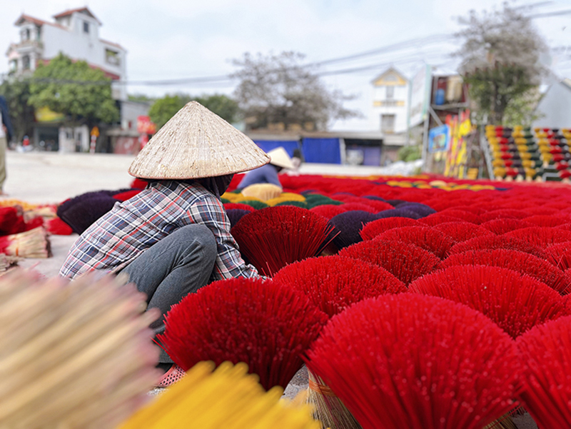Fascinated by the beauty of Quang Phu Cau Village Hanoi 9 fascinatedbythebeautyofquangphucauvillagehanoi1