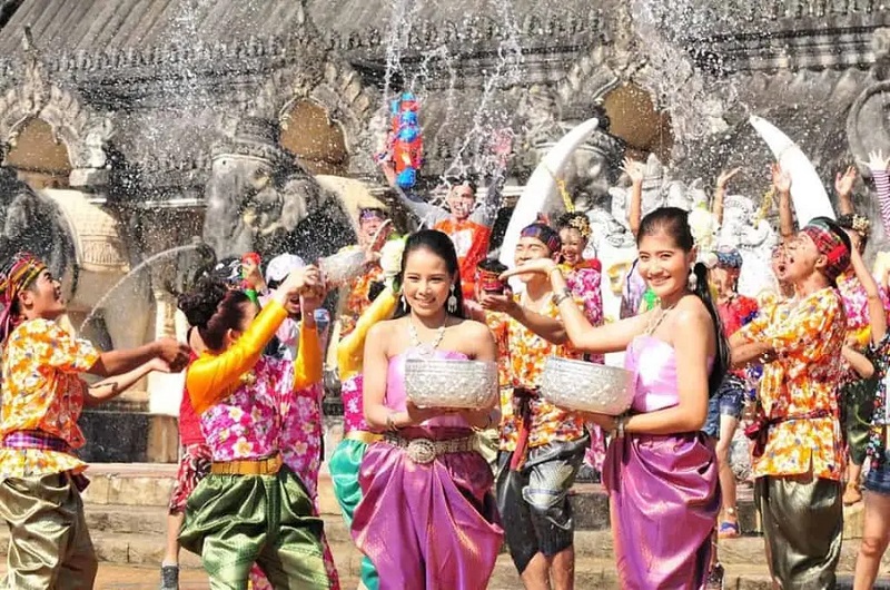 Lễ hội té nước Thái Lan diễn ra vào tháng nào 13 lehoitenuocthailandienravaothangnao5