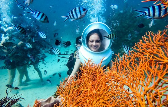 WALKING UNDER THE SEA TOUR NHA TRANG BEACH