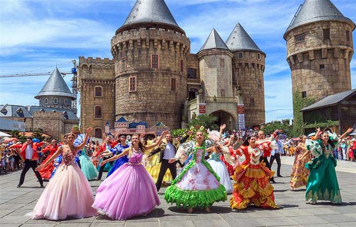 Carnival Festival At Ba Na Hills